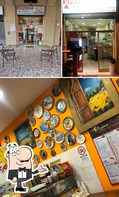 Gli interni di Pizzeria Cupido