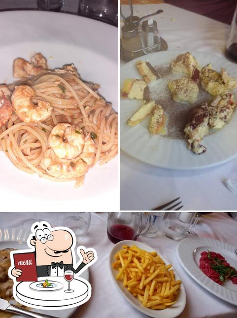Cibo al Trattoria Scolari