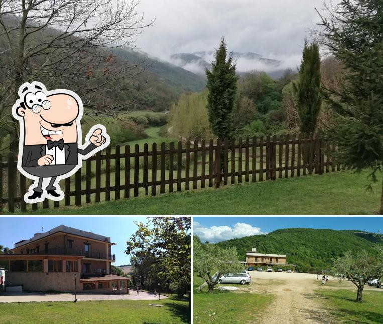 Puoi goderti l'aria fresca dal dehors di Agriturismo La Rocca dei Briganti - Artena