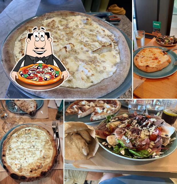 Essayez différents genres de pizzas