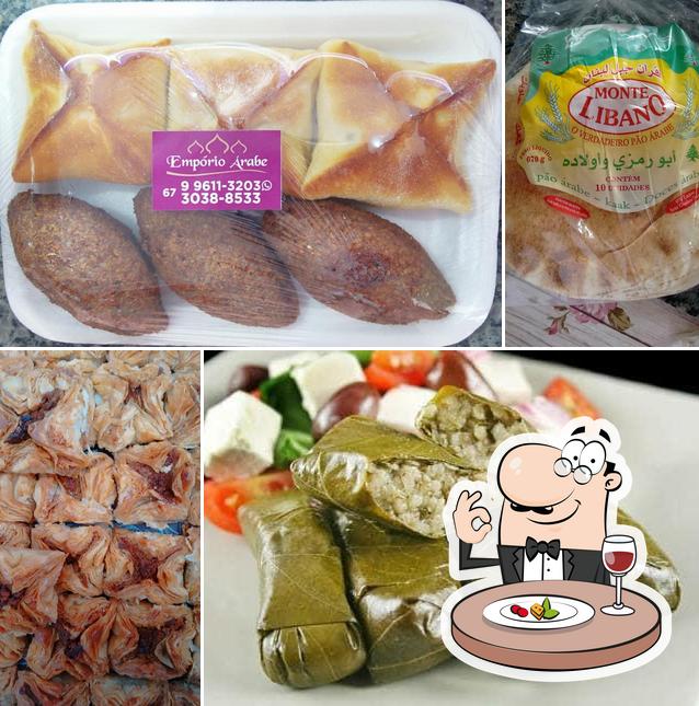 Platos en Empório Árabe Dourados MS