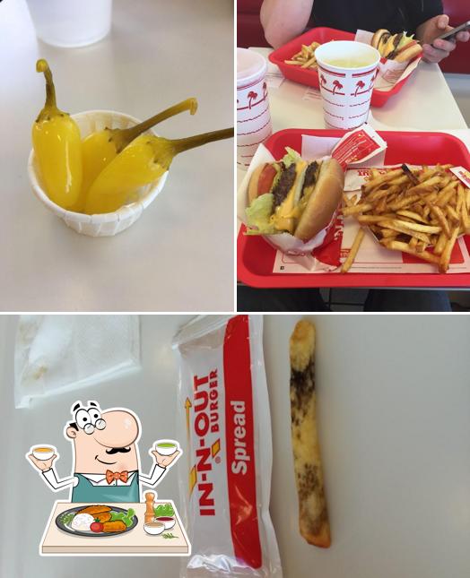 Food at In-N-Out Burger