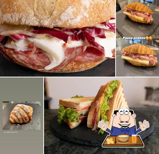 Panino con maiale stirato al Bar Stella