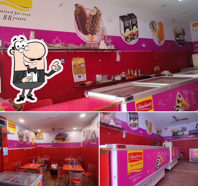 Dinshaw's ice cream parlour