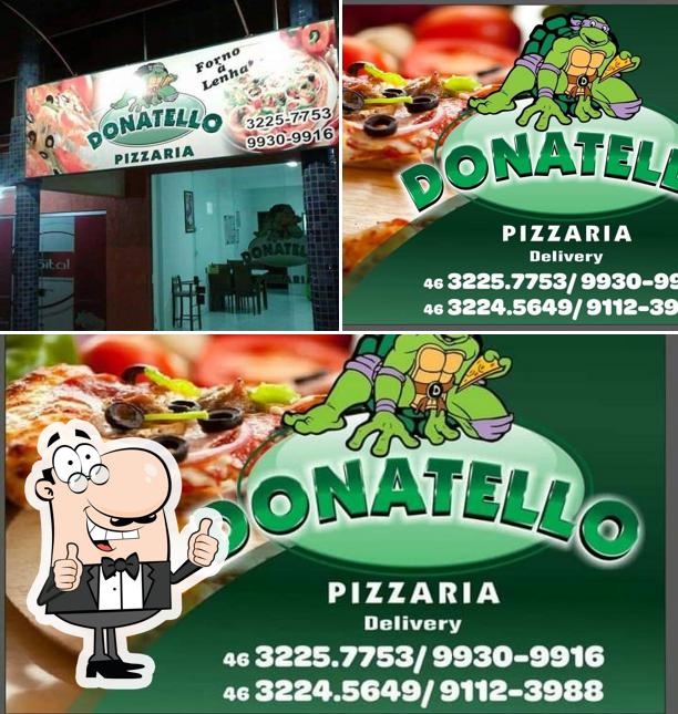 Look at this pic of Donatello Pizzaria