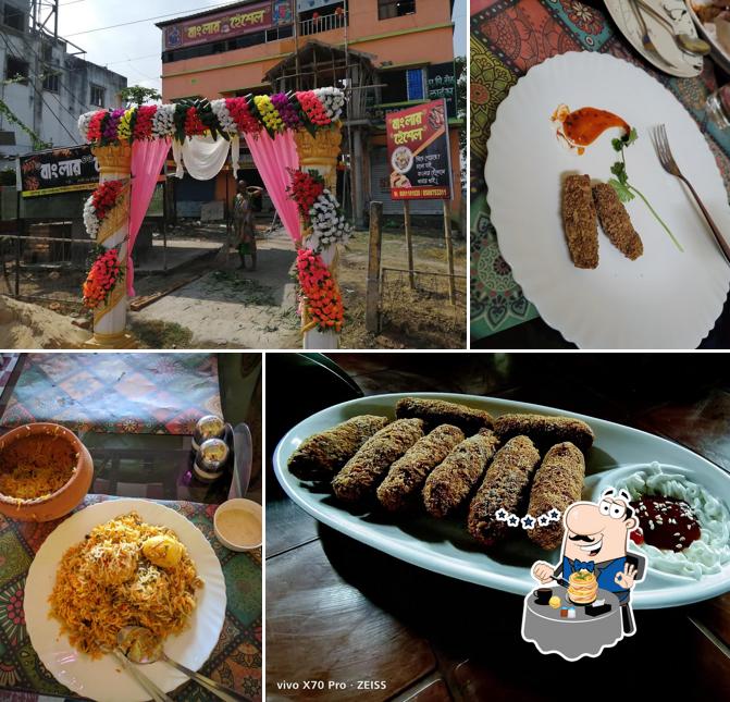 Food at Banglar Heshel