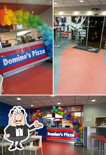 L'intérieur de Domino's Pizza Ath