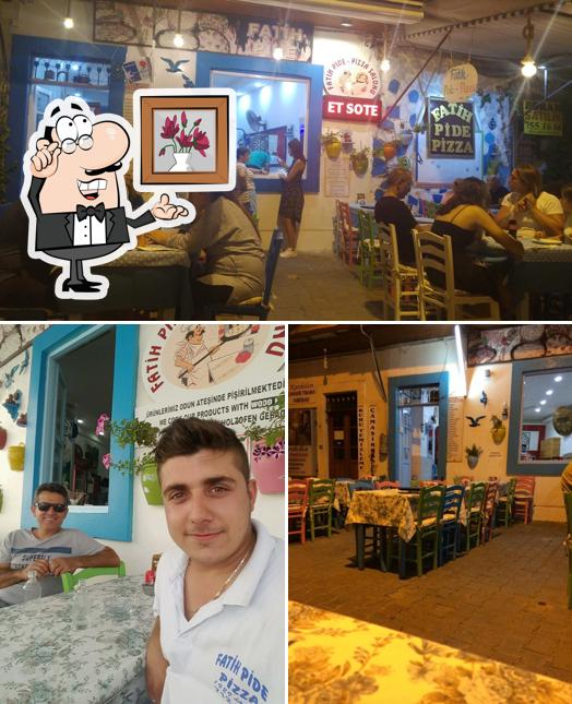 L'intérieur de Fatih Pide