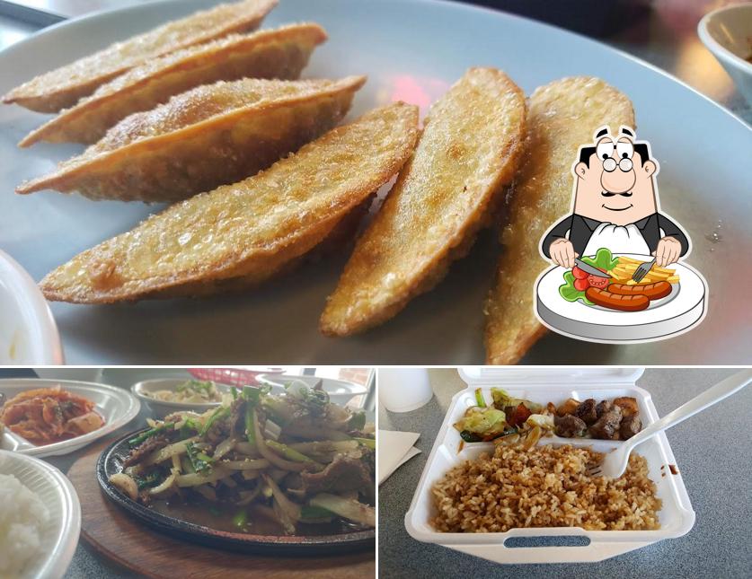 Food at Kaya Korean Restaurant