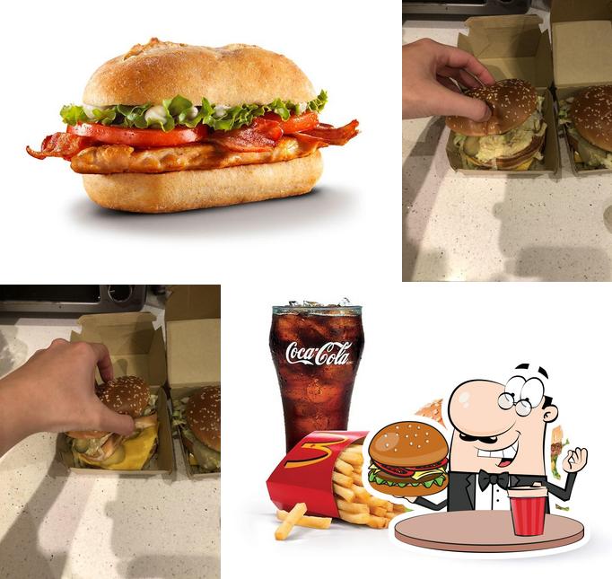 Essayez un hamburger à McDonald's