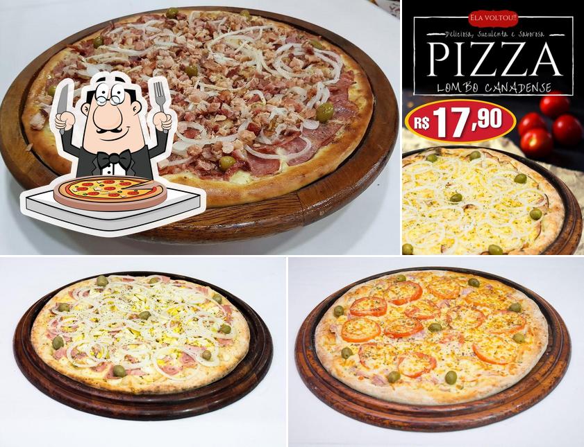 Experimente pizza no Pizzaria Mamma Mia Delivery