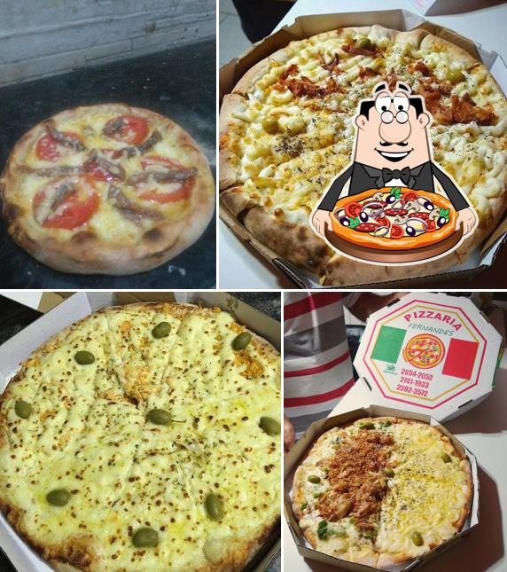 Peça pizza no Pizzaria Fernandes