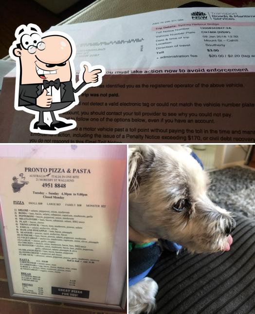 Pronto Pizza & Pasta in Wallsend Restaurant reviews