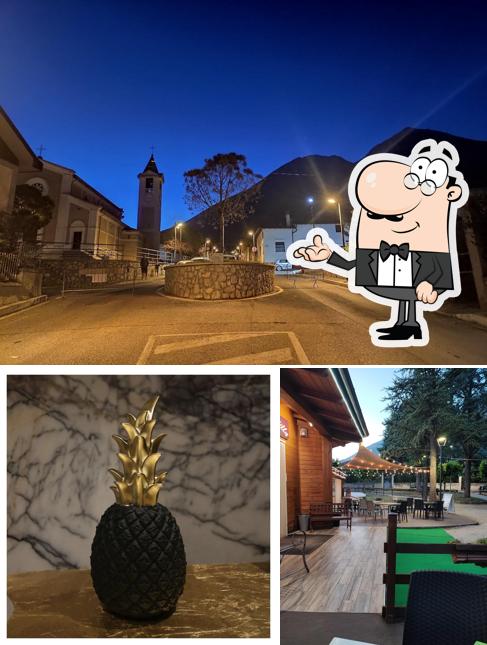 Questa è la foto che presenta la interni e esterno di Chiosco la villa