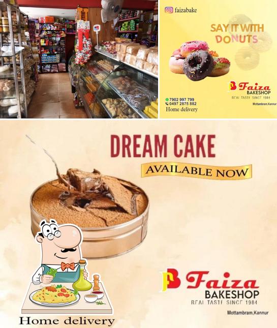 Food at Faiza Bakeshop