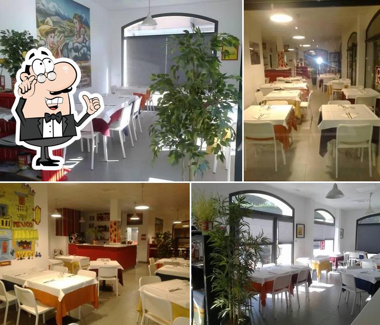 Gli interni di Rosalita Ristorante messicano Rubiera