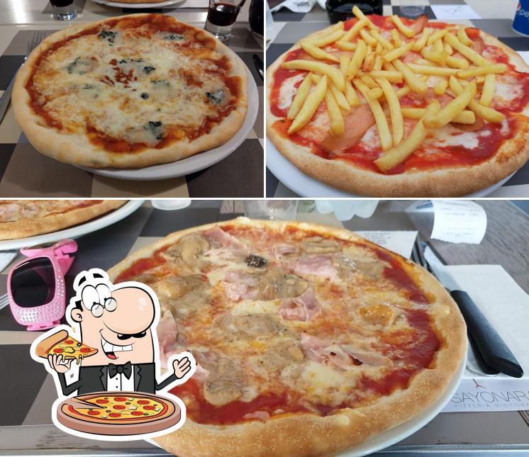 Scegli una pizza a Sayonara