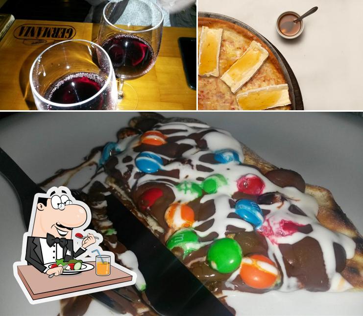 Comida em BC Pizza Deck