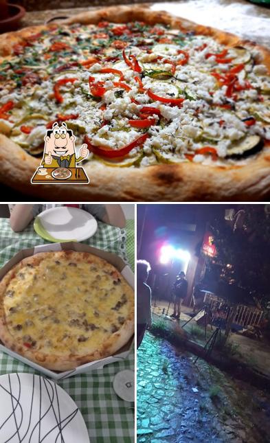 Escolha pizza no Guapamala Artesanal