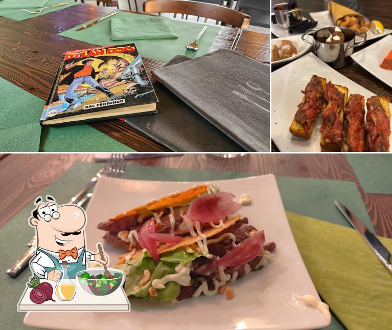Insalata di barbabietole al Bliss ristorante fusion e lounge bar