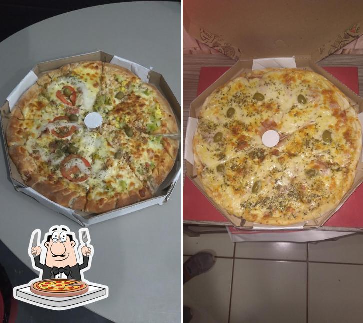 No RJ Pizzaria, você pode pedir pizza