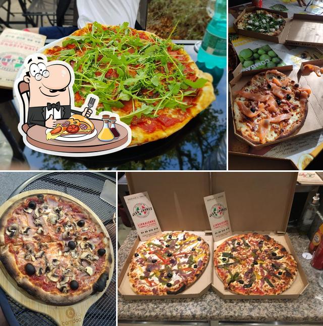 En Pizza Jean Jaurès, puedes pedir una pizza