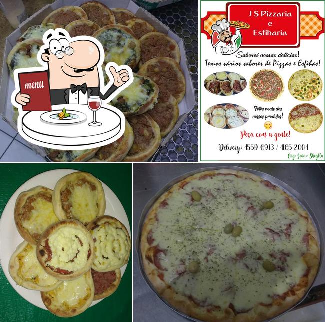 Comida em Pizzaria & Esfiharia JS