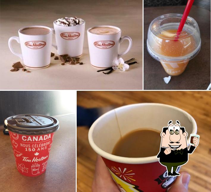 Profitez d'une boisson à Tim Hortons