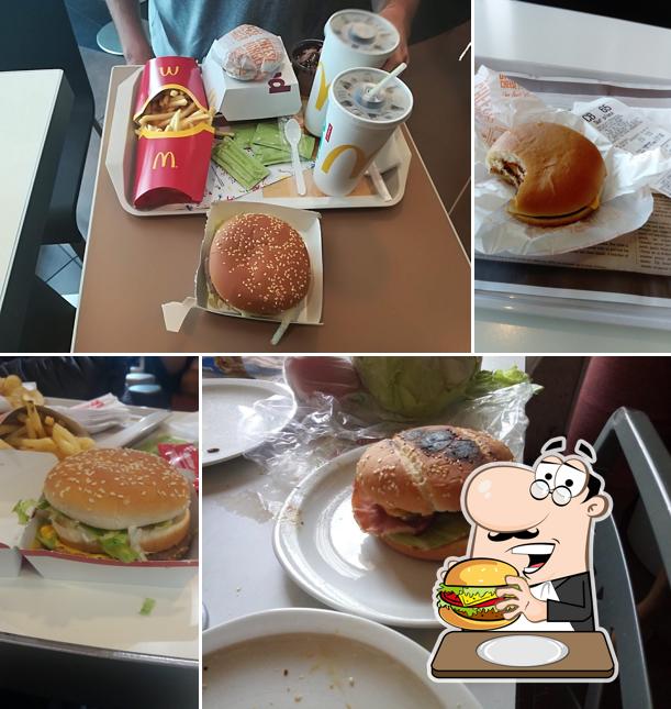 Prenez un hamburger à McDonald's