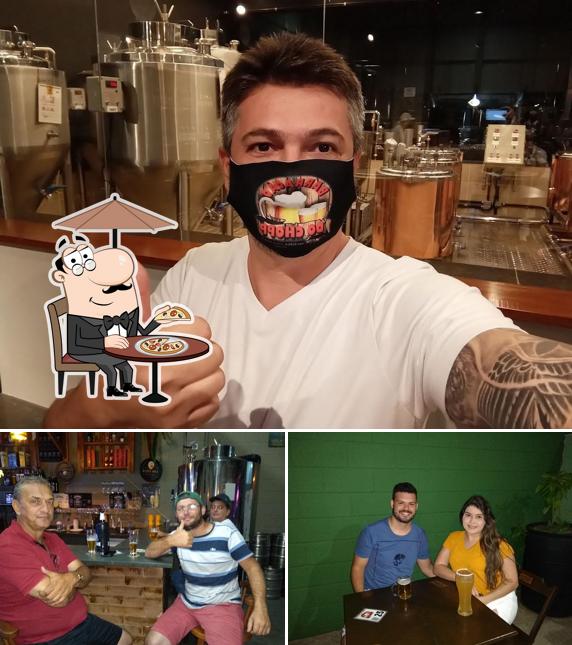 Confira a foto apresentando exterior e interior no Barracão Do Chopp