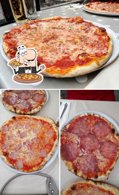 Probiert eine Pizza bei Ristorante Gavi