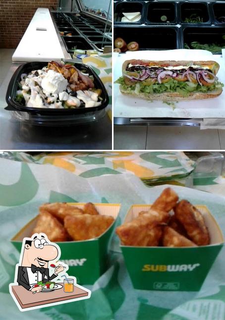 Comida em Subway