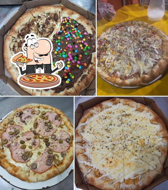 Experimente diferentes tipos de pizza