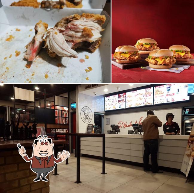 Jetez un coup d’oeil à l’image indiquant la nourriture et intérieur concernant KFC Tambotie Mall