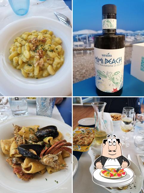 Gnocchi al Ristorante Mimì beach