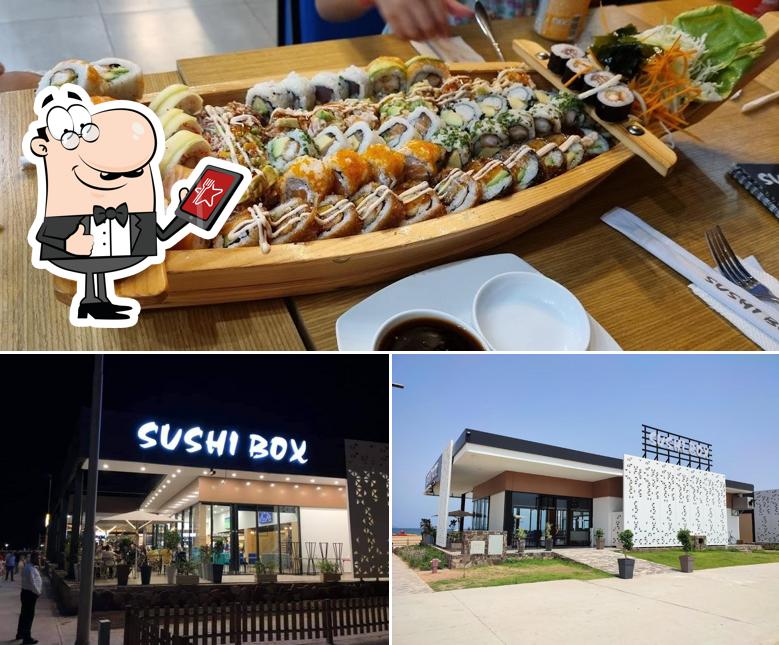 La photo de la extérieur et nourriture de Sushi Box’s