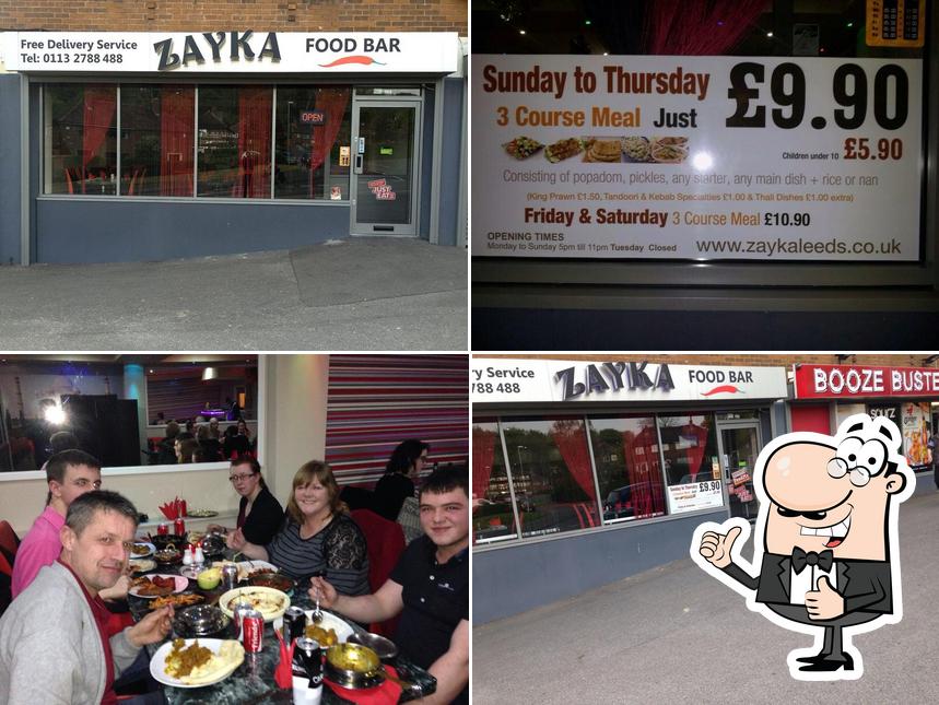 Look at this image of Zayka Food Bar Leeds