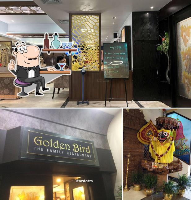 The interior of Golden Bird - Hotel Pushpak
