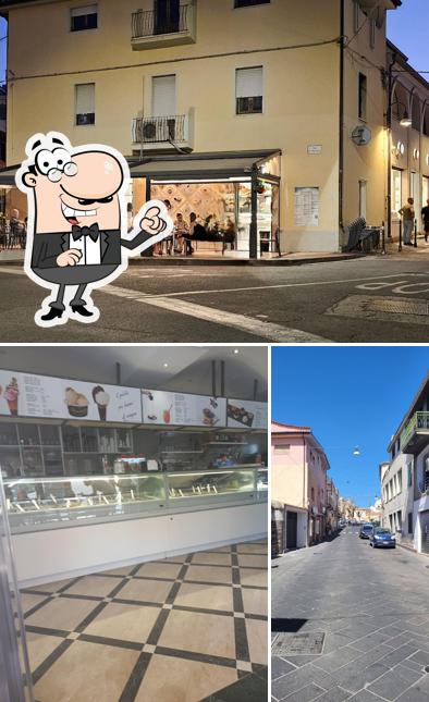 Gli esterni di Bar-Gelateria-Pasticceria Smeralda