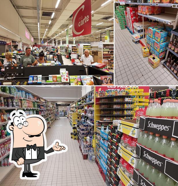 L'intérieur de Auchan