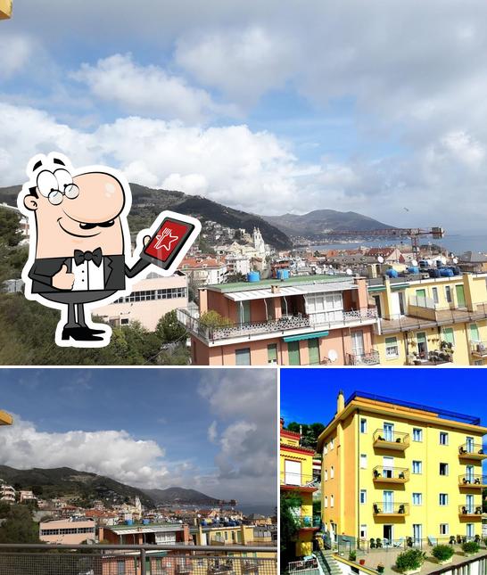 Gli esterni di Hotel Tritone - Laigueglia