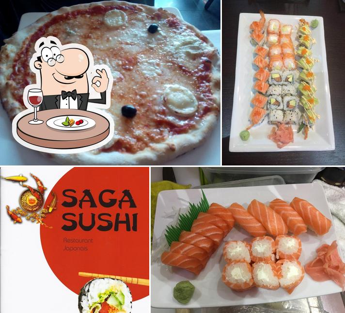 Nourriture à Saga Sushi