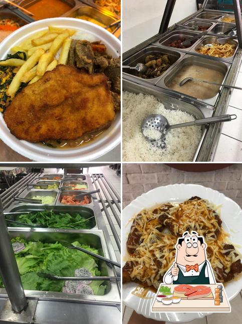 Peixe e fritas em Restaurante Espaço Gourmet - Comida Caseira