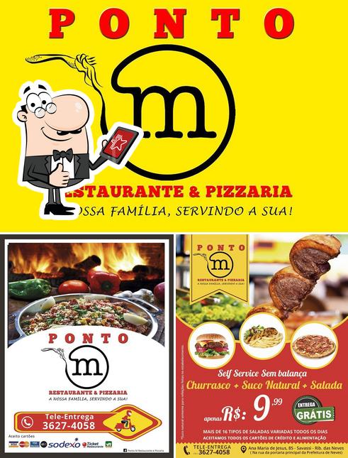 Look at this picture of Ponto M Restaurante & Pizzaria