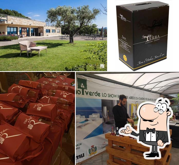 Gli interni di Terra Sapori Umbri Cantina Morettini