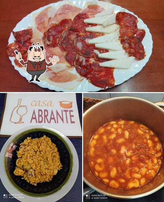 Еда в "Casa Abrante Tasca"