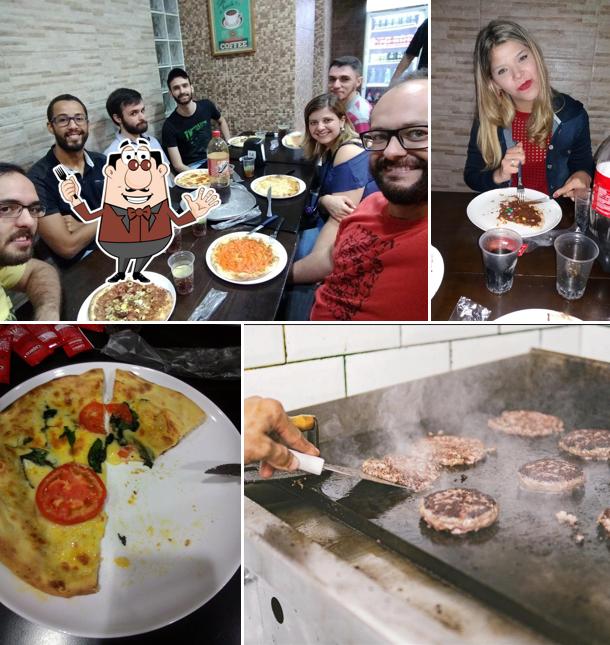 Comida em Malasana Hamburgueria e Pizzaria