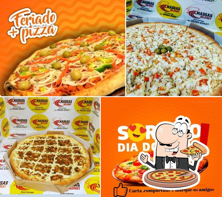 Escolha diversos estilos de pizza