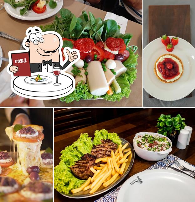 Еда в "Rei do Filet Restaurante & Pizzaria"