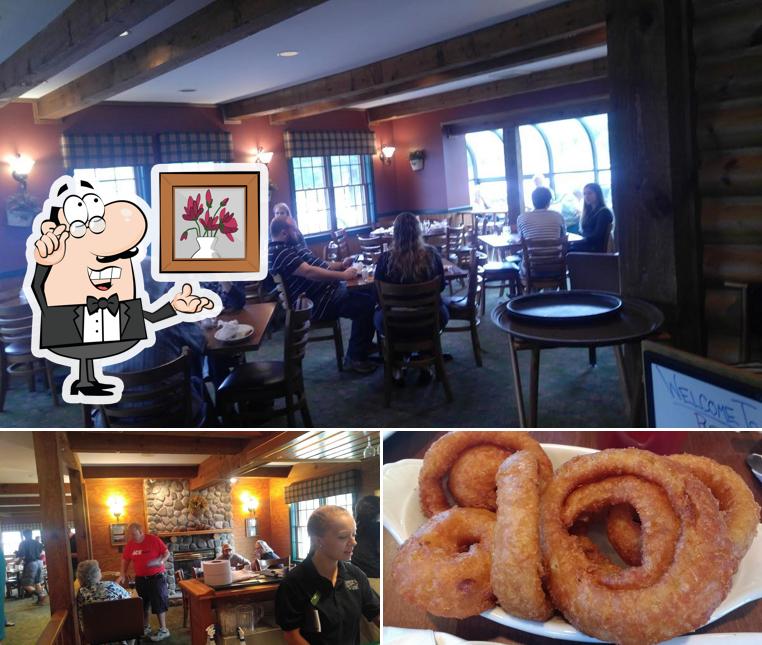 The photo of interior and food at McKenzie's Grille